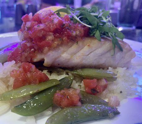 The red snapper special was wonderful