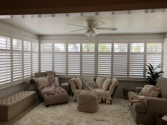 After 
This customer chose Eclipse Vinyl Shutters 
*these come with a 25 year warranty