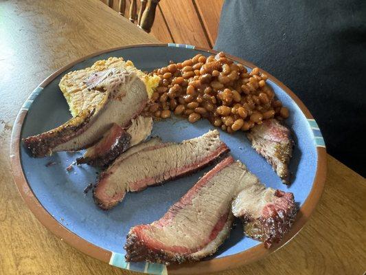 Brisket platter