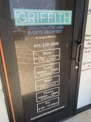 Griffith Chiropractic and Sports Recovery