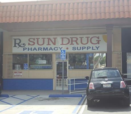 Sun Drug Pharmacy has been in same location over 40 yrs.