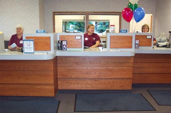 Friendly teller service