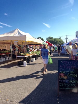 Beautiful day at the market!