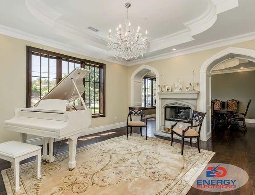 Beautiful open living room.