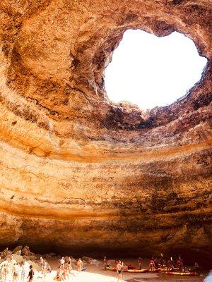 Benagil Cave in Algarve, Portugal