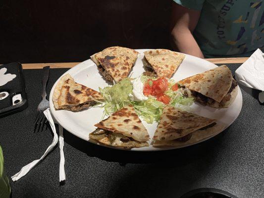 Steak quesadilla