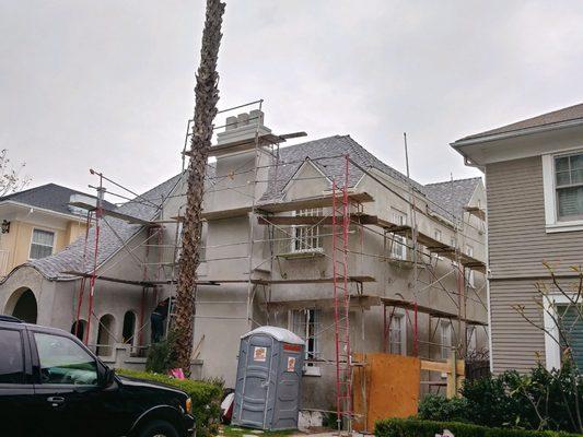 Stucco and Roofing project