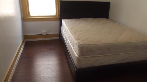 New flooring and mattress