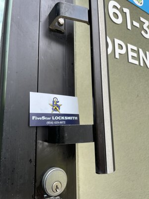 locksmith fort Lauderdale for business  commercial locks rekey