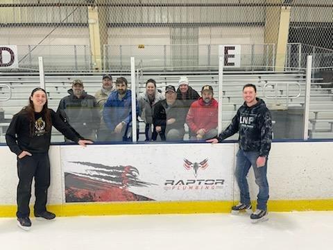 Some of the Raptor Plumbing crew. Ben and Logan, Justin, Dale, James, Aimee, Bob, Christi and Jessie. Missing Josh, Hunter, Kyle and Mark.