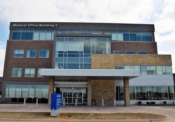 Medical Office Building Two (connected on the north side of the hospital)