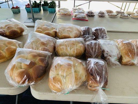 Ada's Breads. The steam is still trapped in the bag!