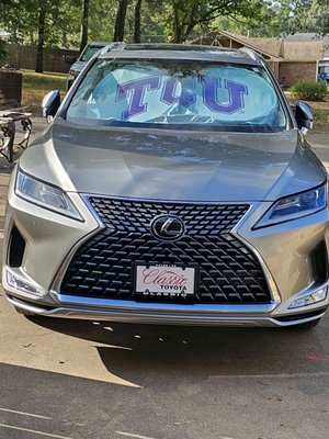 Our new to us, '22 Lexus RX 350 from Classic Toyota of Tyler!