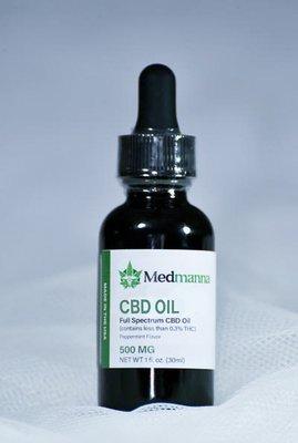 CBD OIL Full Spectrum by Medmanna. 500mg