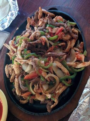 Dbl mixed fajitas