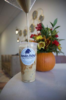 High Protein Iced Coffee - 15g of protein, 80 mg caffeine, 100 calories, 3-4 carbs, and 1-2 sugars. (Caramel, Vanilla, and Mocha)