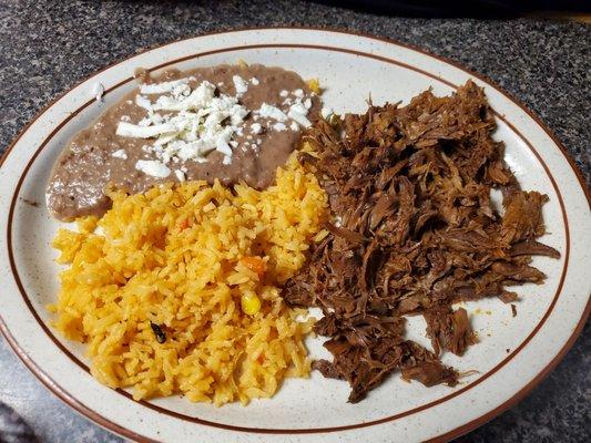 Barbacoa was just like it should be