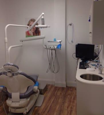 Recently updated exam rooms.