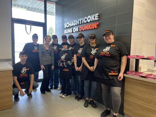 Dunkin Runs on its Great Team!