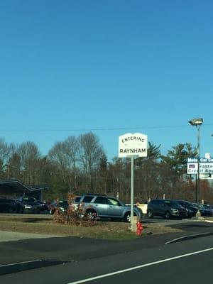 Town of Raynham -- Route 138 / Broadway, Raynham              Sign