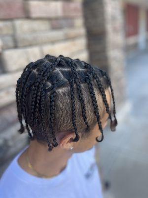 Single Box Braids