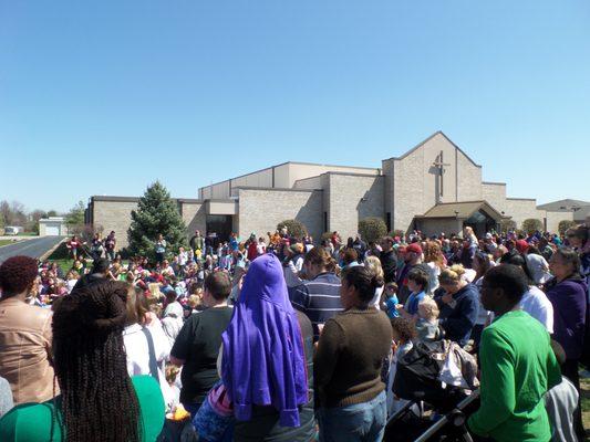 Easter Egg Hunt Outreach