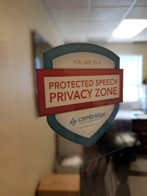 Speech privacy Solutions for businesses of all sizes