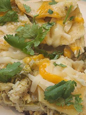 Green Chile chicken casserole for large or small groups. Call to order!