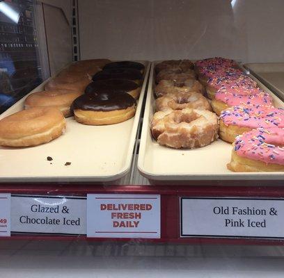 Fresh-ish donuts.