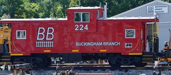 Buckingham Branch short-line caboose