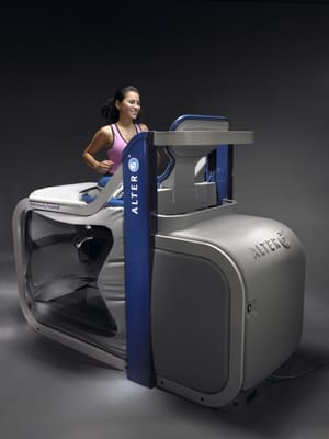 AlterG Anti-Gravity Treadmill... Come in and defy gravity!!