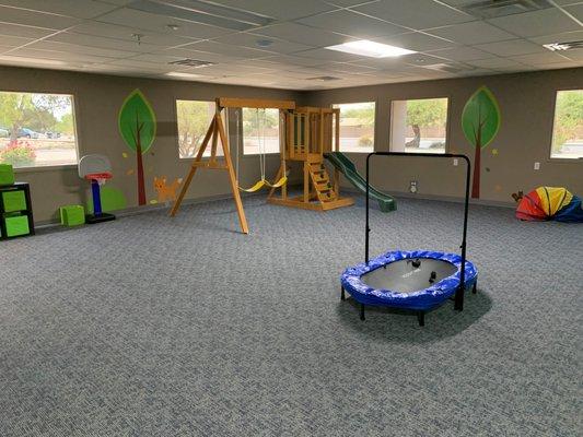 Inside of a Hopebridge Autism Therapy Center.