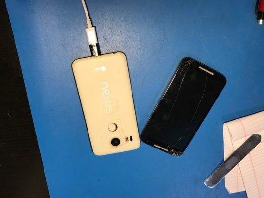 google phone and Motorola repairs