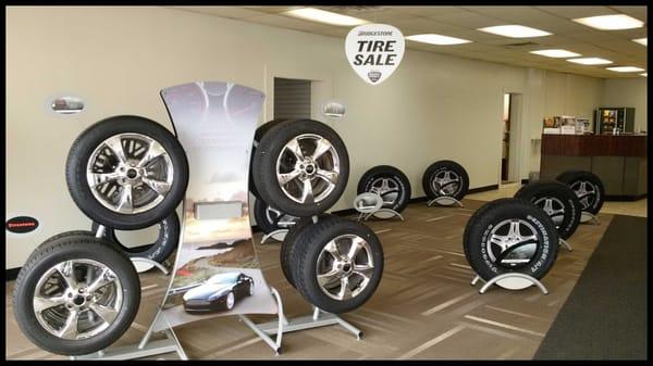 Tire show room