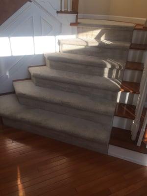 These steps were horrific, until Wheelers Carpet cleaning took care of them!!!