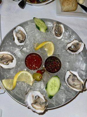 Oysters on the Half Shell