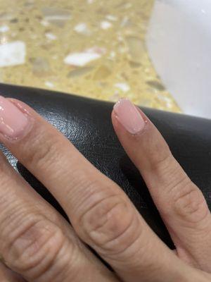 Gel manicure