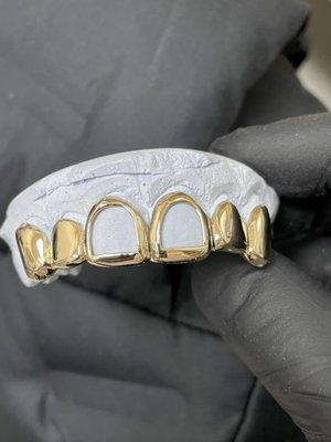 PERMANENT STYLE GOLD GRILLZ