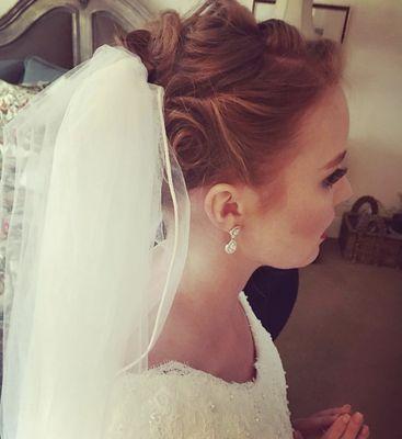 Bridal up do