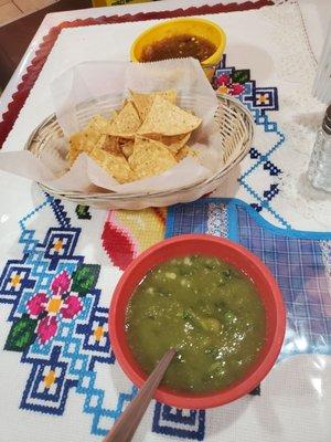 Chips and salsa