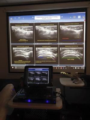 Musculoskeletal ultrasound training