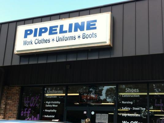 Pipeline Work Clothes & Boots