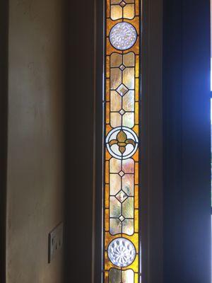 Stained glass sidelight