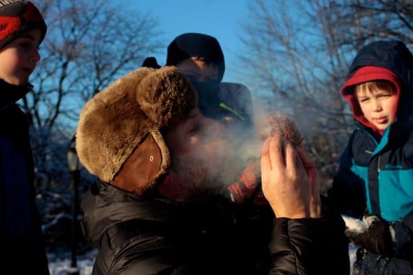 Learning to make fire in the snow