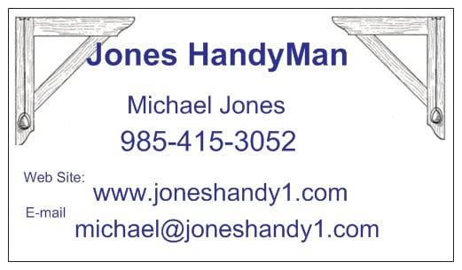 Jones Handyman and Signworks