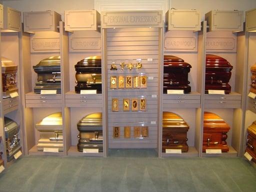 Broad Selection of Wood & Metal Caskets