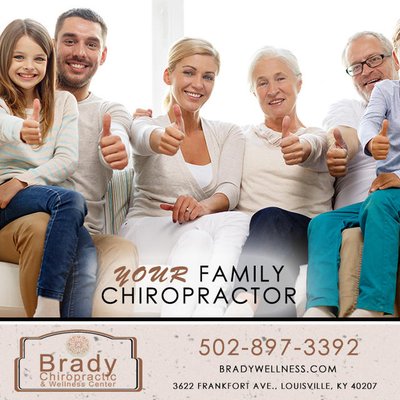 Family Chiropractic Louisville KY. Brady Chiropractic & Wellness Center, call: https://www.bradywellness.com/