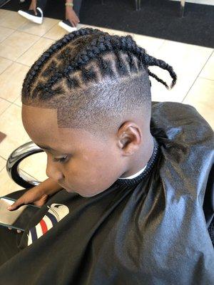 Braids and fades available!!!!