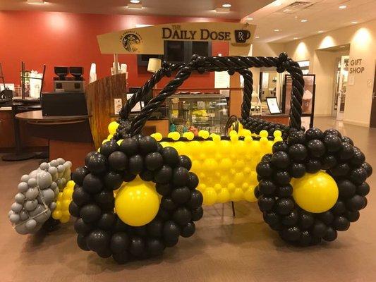 Tractor sculpture