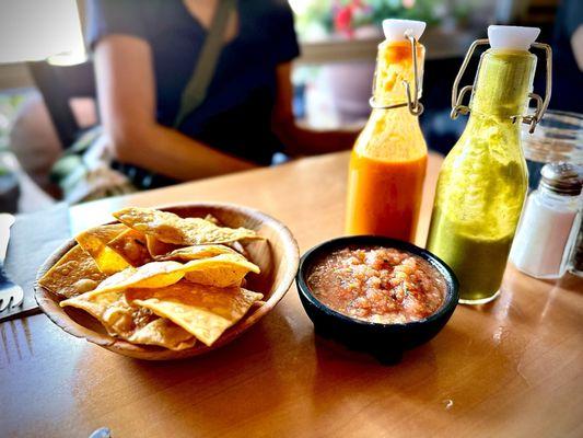 Salsa and Chips